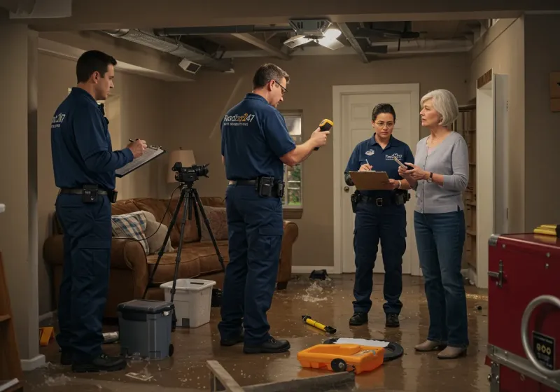 Water Damage Assessment and Insurance Documentation process in Westover, WV